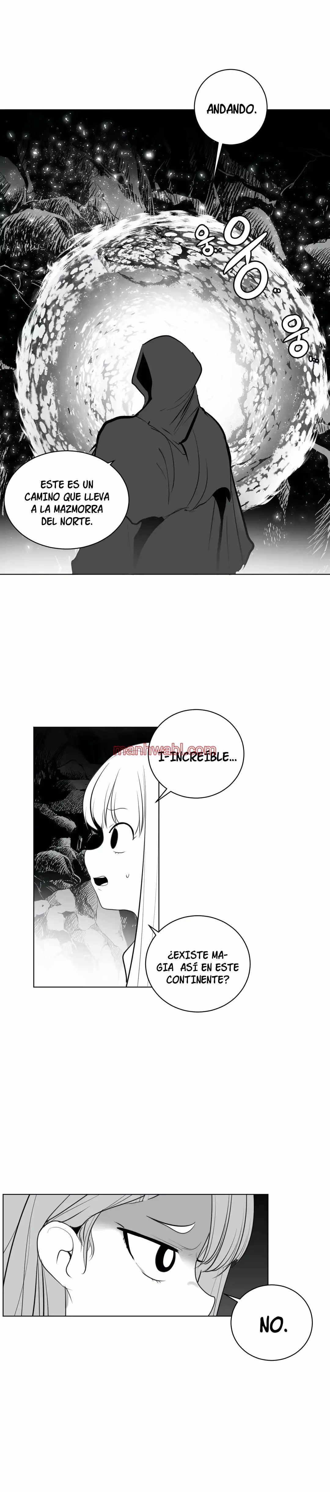 ¿Que pasa dentro del calabozo? - Capítulo 19_3 manhwa