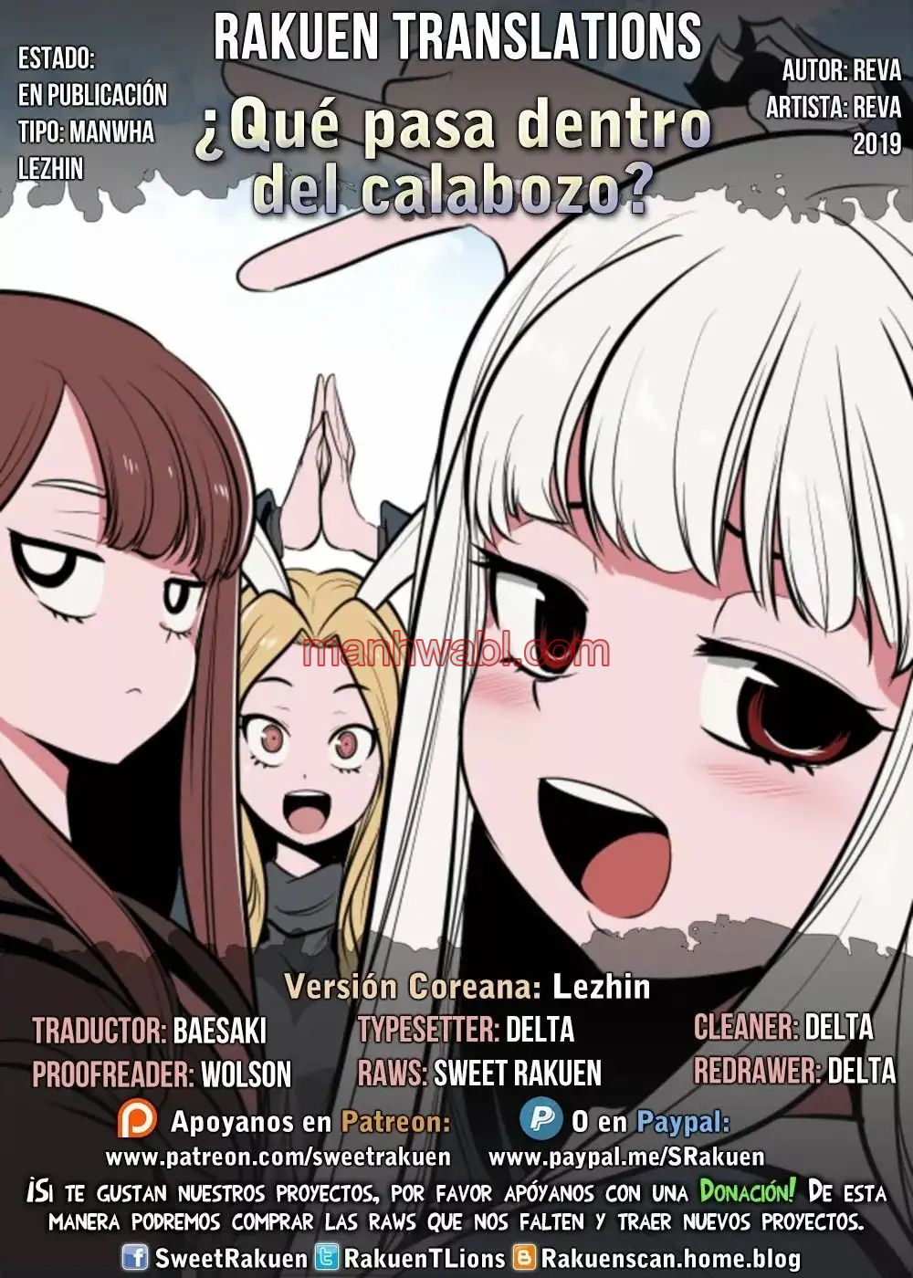 ¿Que pasa dentro del calabozo? - Capítulo 32 manhwa