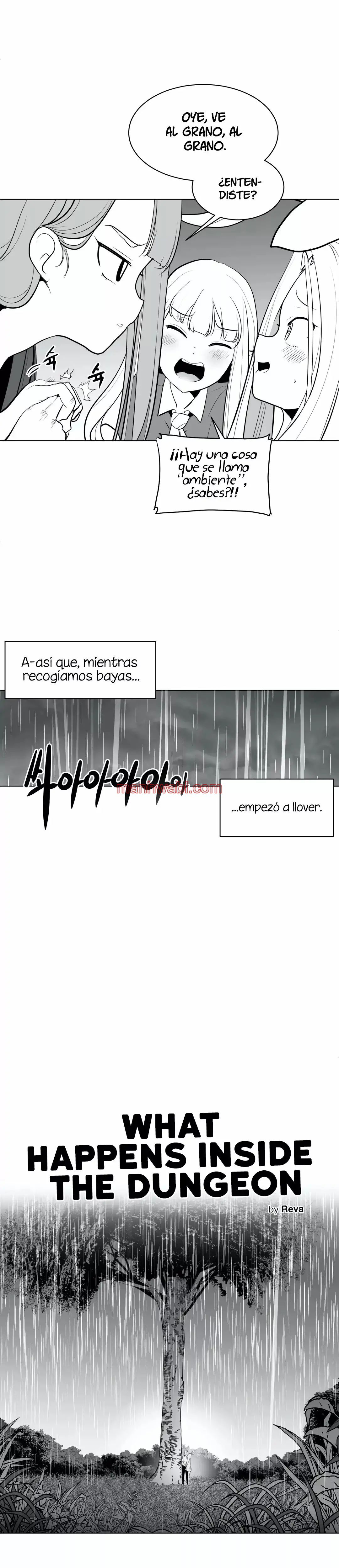 ¿Que pasa dentro del calabozo? - Capítulo 32 manhwa