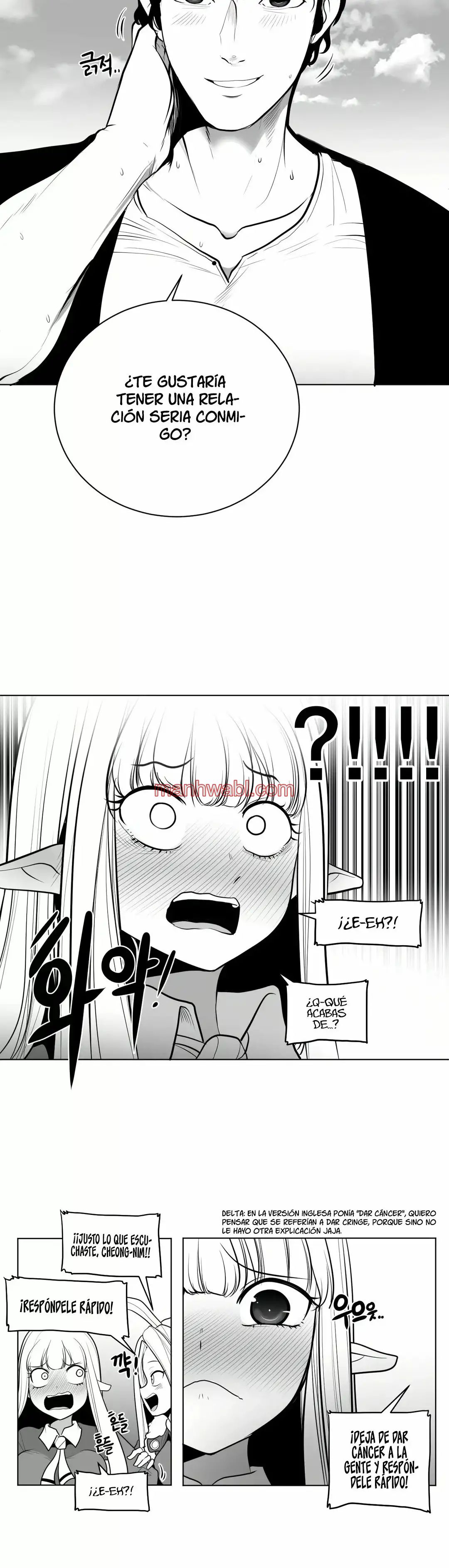 ¿Que pasa dentro del calabozo? - Capítulo 43_2 manhwa