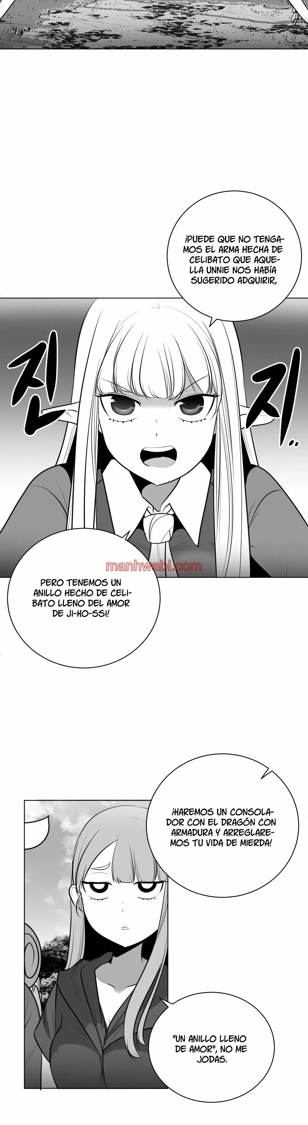 ¿Que pasa dentro del calabozo? - Capítulo 43_2 manhwa