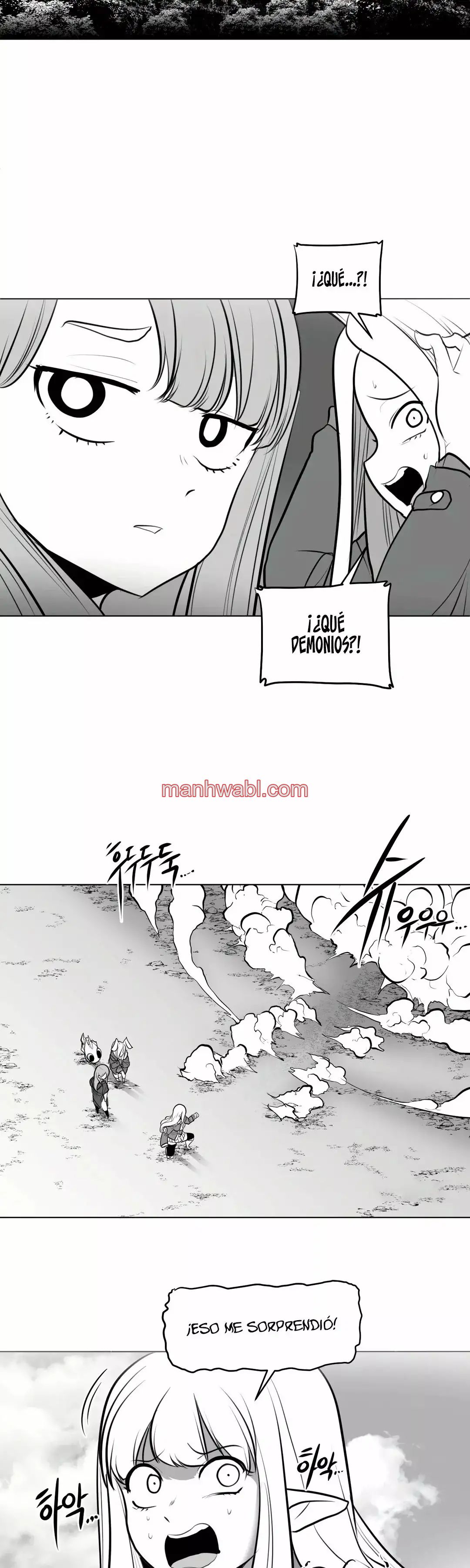 ¿Que pasa dentro del calabozo? - Capítulo 43_3 manhwa