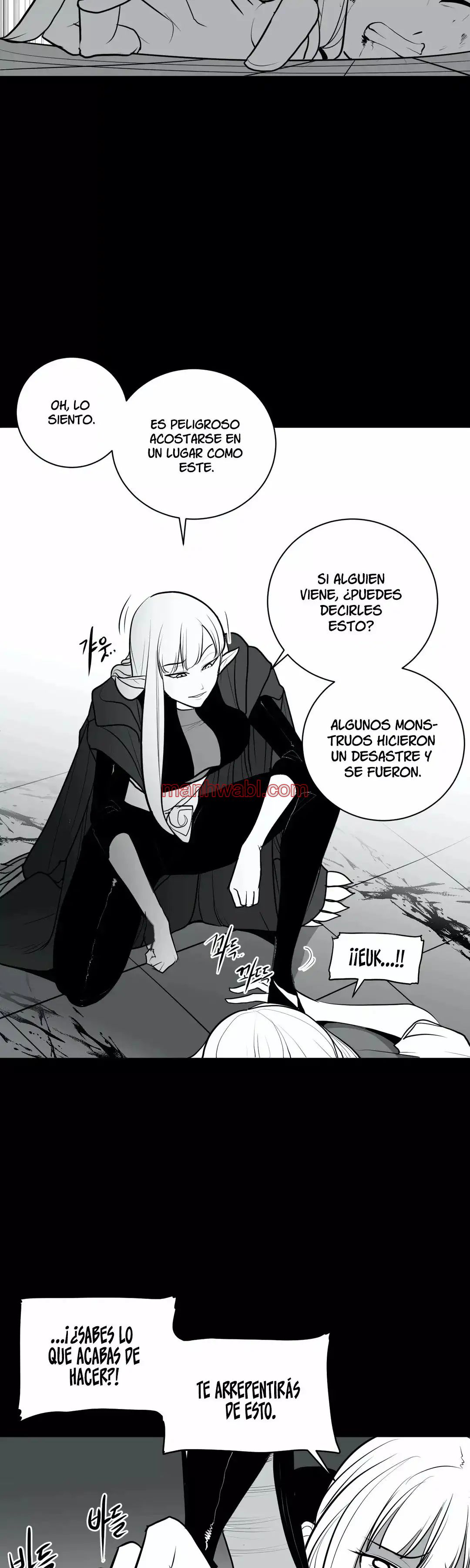 ¿Que pasa dentro del calabozo? - Capítulo 45 manhwa