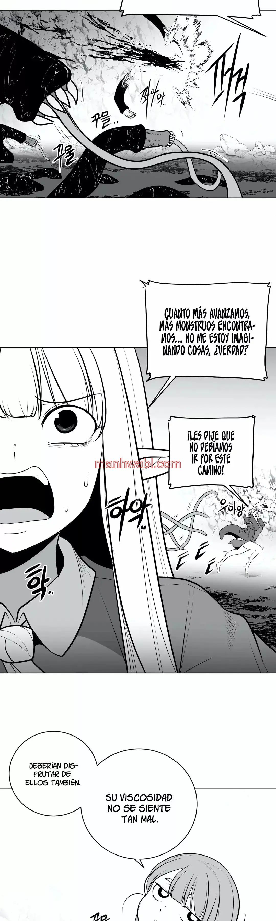 ¿Que pasa dentro del calabozo? - Capítulo 45 manhwa