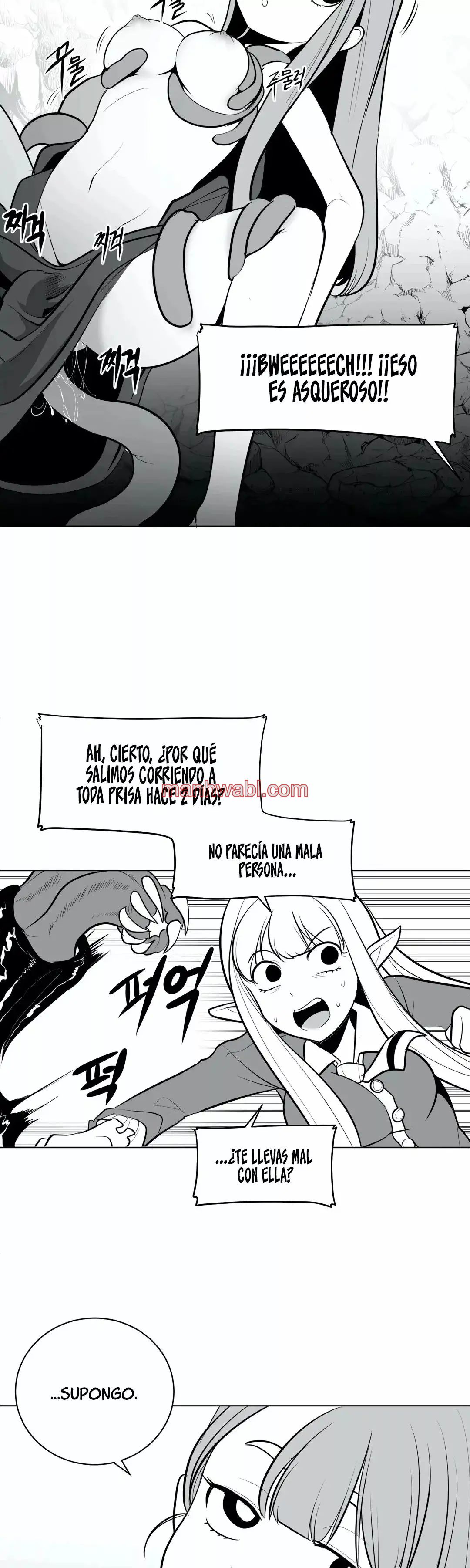 ¿Que pasa dentro del calabozo? - Capítulo 45_2 manhwa