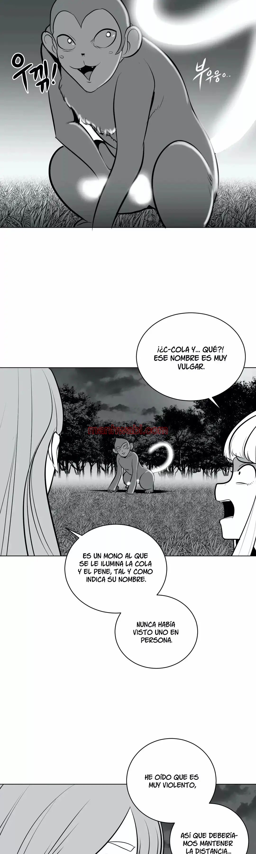 ¿Que pasa dentro del calabozo? - Capítulo 45_2 manhwa