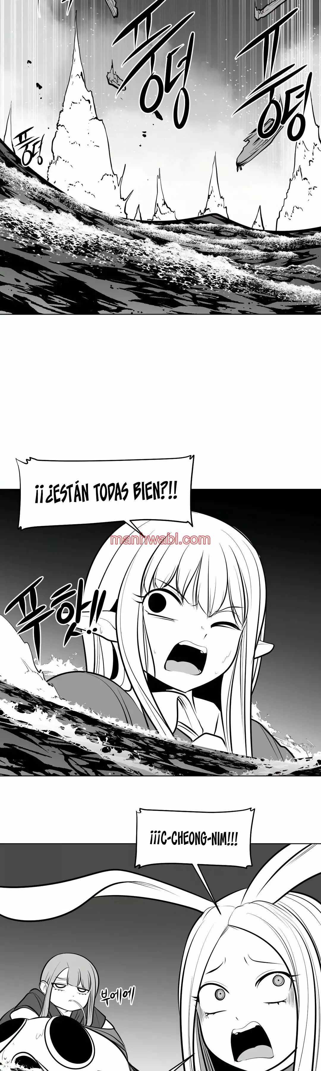 ¿Que pasa dentro del calabozo? - Capítulo 49_2 manhwa