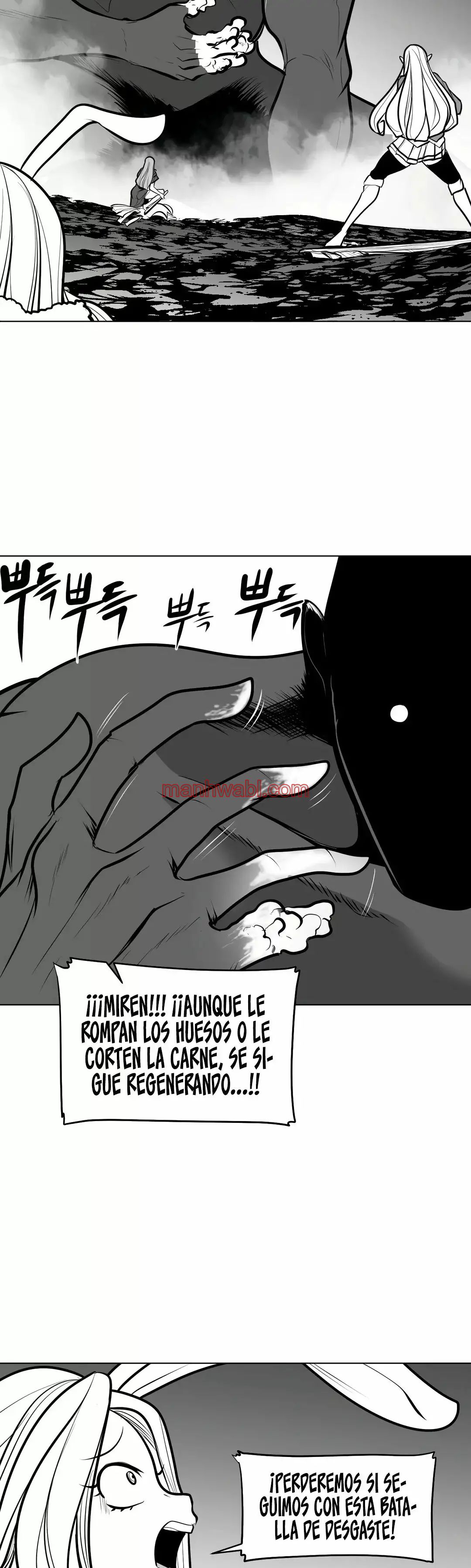 ¿Que pasa dentro del calabozo? - Capítulo 50_2 manhwa