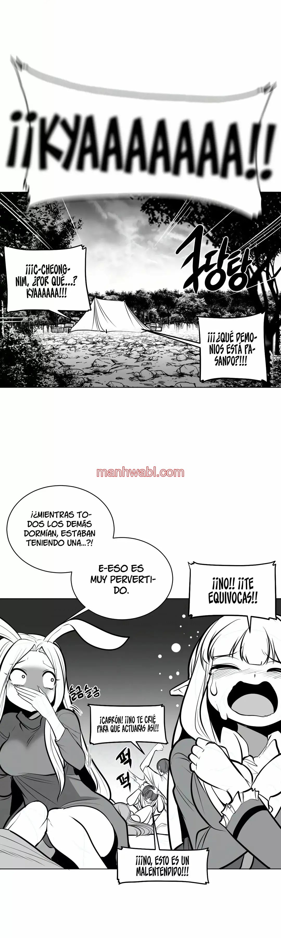 ¿Que pasa dentro del calabozo? - Capítulo 53_2 manhwa