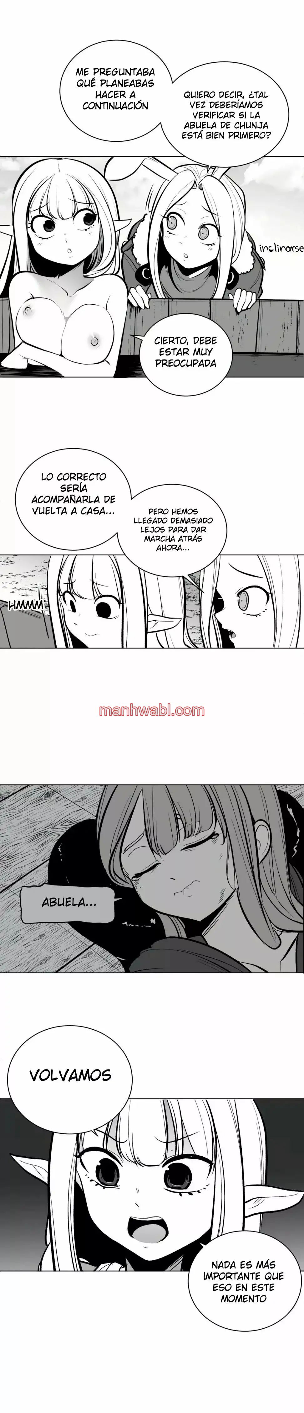 ¿Que pasa dentro del calabozo? - Capítulo 58_2 manhwa