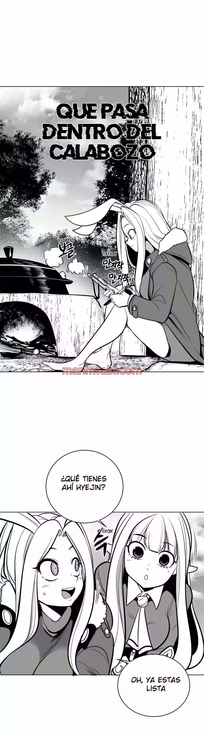 ¿Que pasa dentro del calabozo? - Capítulo 59 manhwa