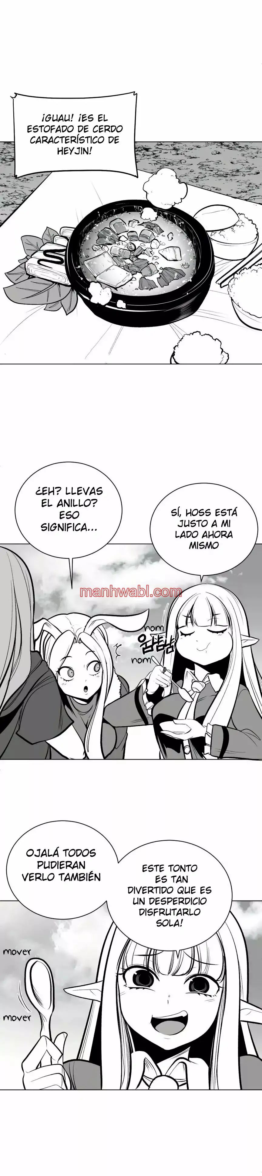 ¿Que pasa dentro del calabozo? - Capítulo 59_2 manhwa