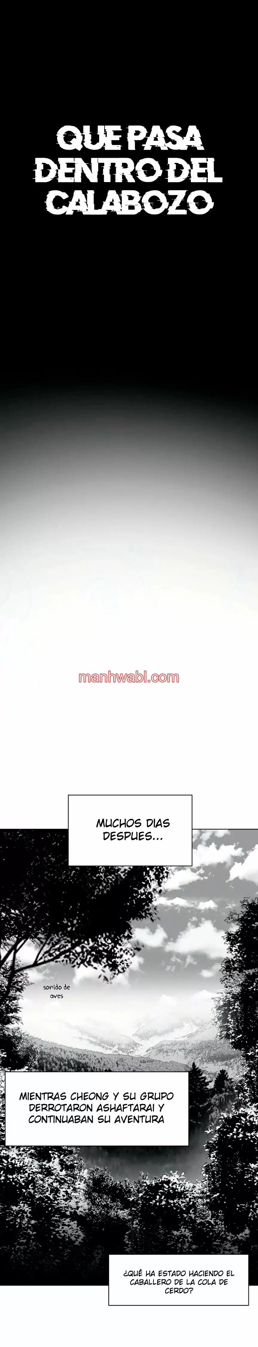 ¿Que pasa dentro del calabozo? - Capítulo 60 manhwa