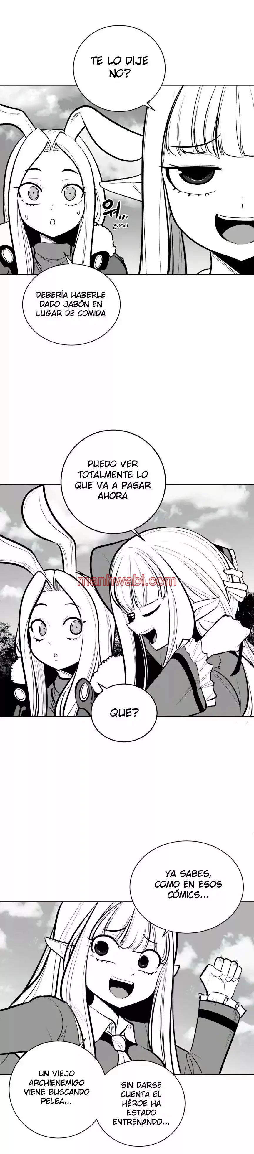 ¿Que pasa dentro del calabozo? - Capítulo 60_2 manhwa