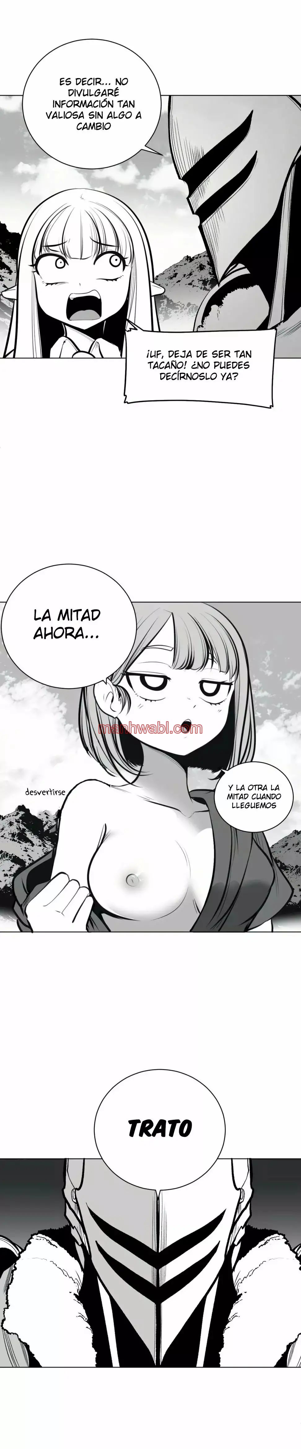 ¿Que pasa dentro del calabozo? - Capítulo 61 manhwa