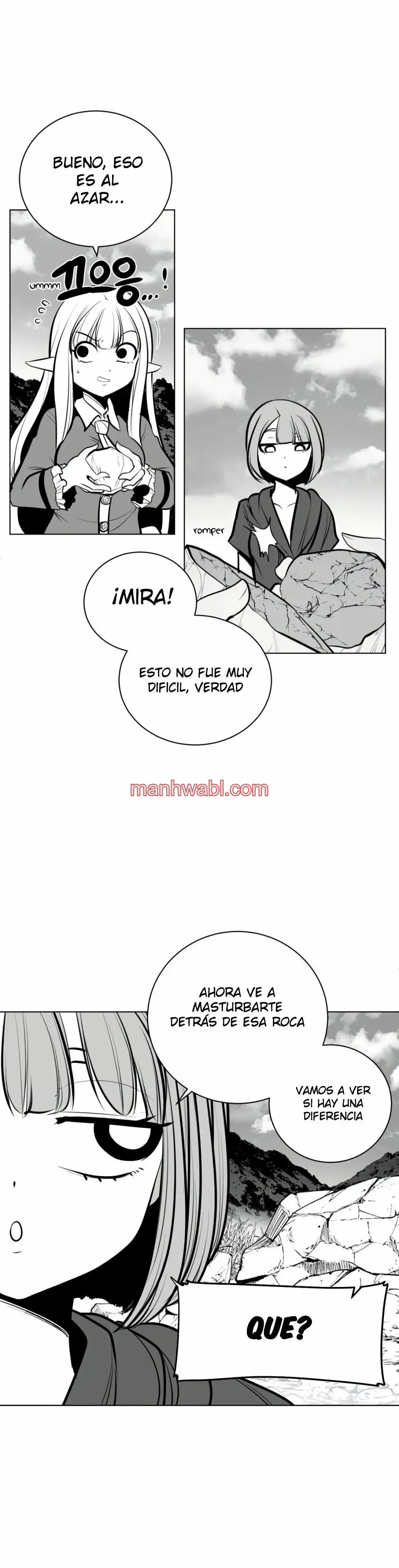¿Que pasa dentro del calabozo? - Capítulo 61_2 manhwa