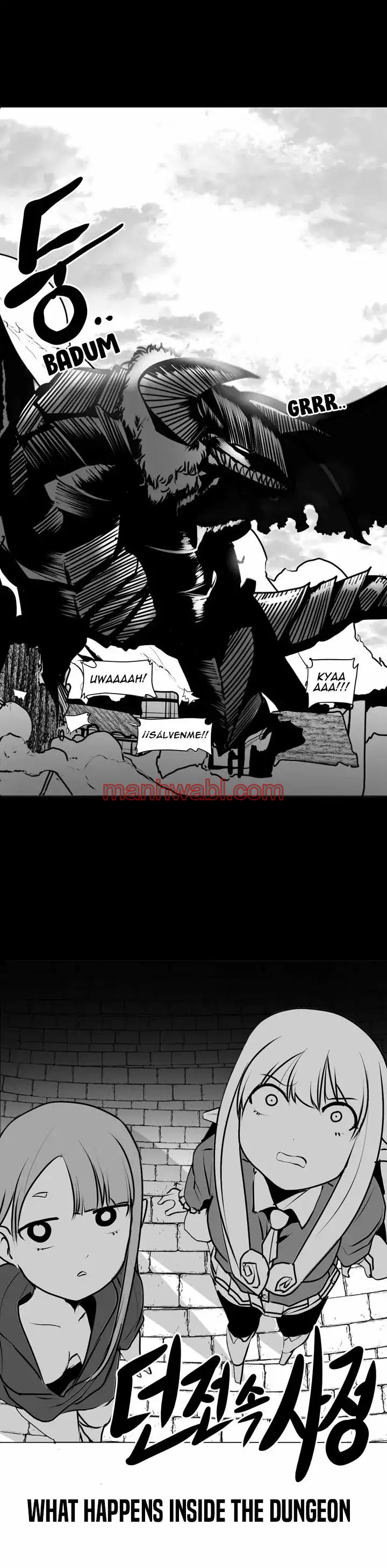 ¿Que pasa dentro del calabozo? - Capítulo 7 manhwa