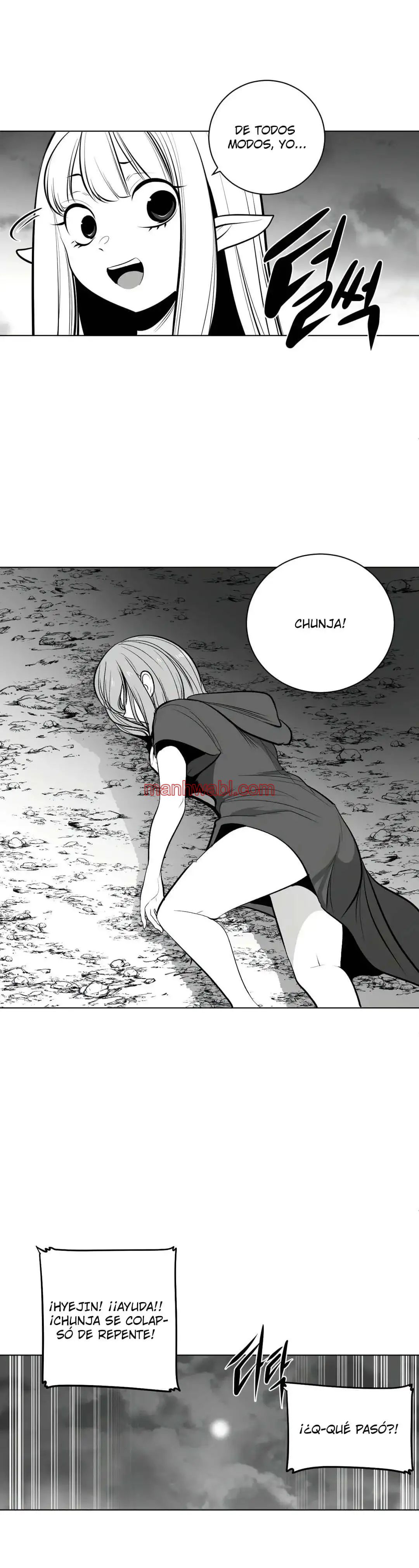 ¿Que pasa dentro del calabozo? - Capítulo 72_3 manhwa