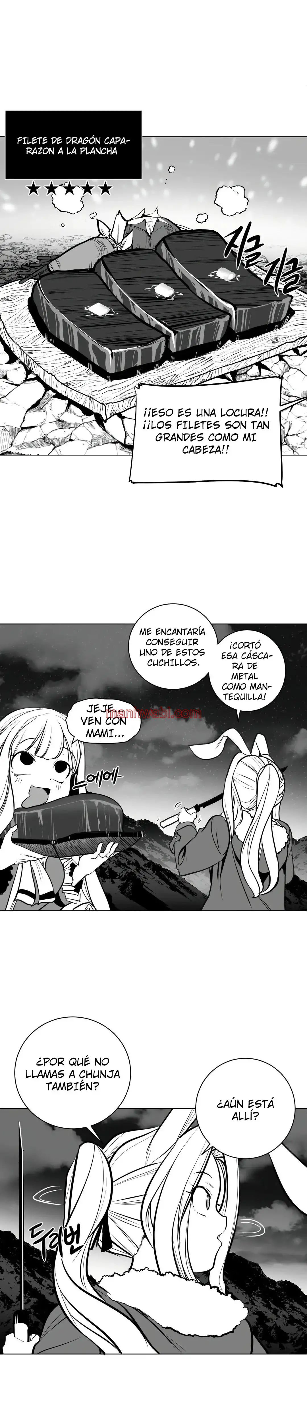 ¿Que pasa dentro del calabozo? - Capítulo 74_2 manhwa