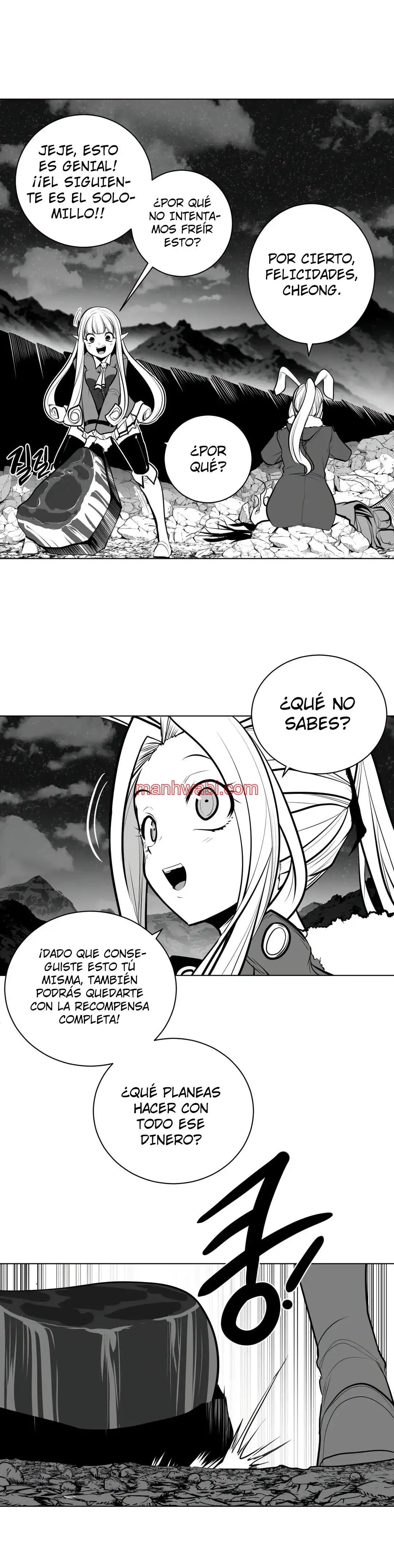 ¿Que pasa dentro del calabozo? - Capítulo 74_2 manhwa