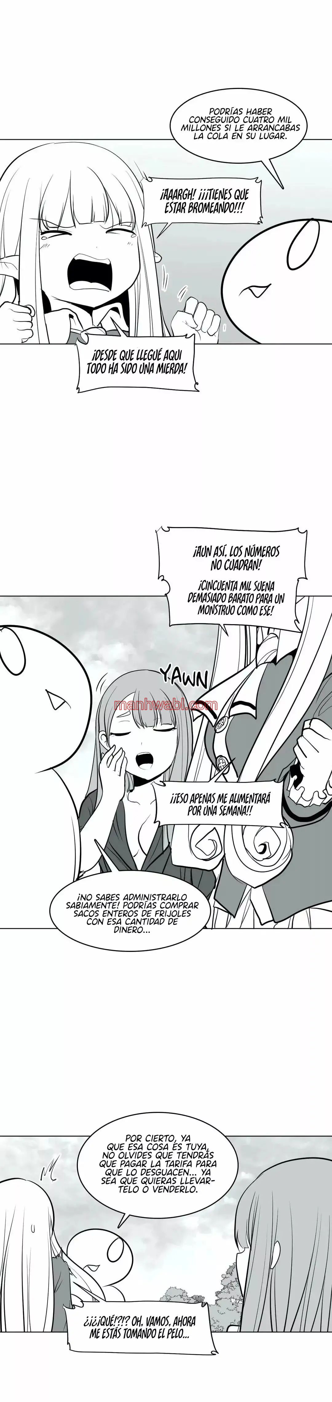 ¿Que pasa dentro del calabozo? - Capítulo 9_3 manhwa